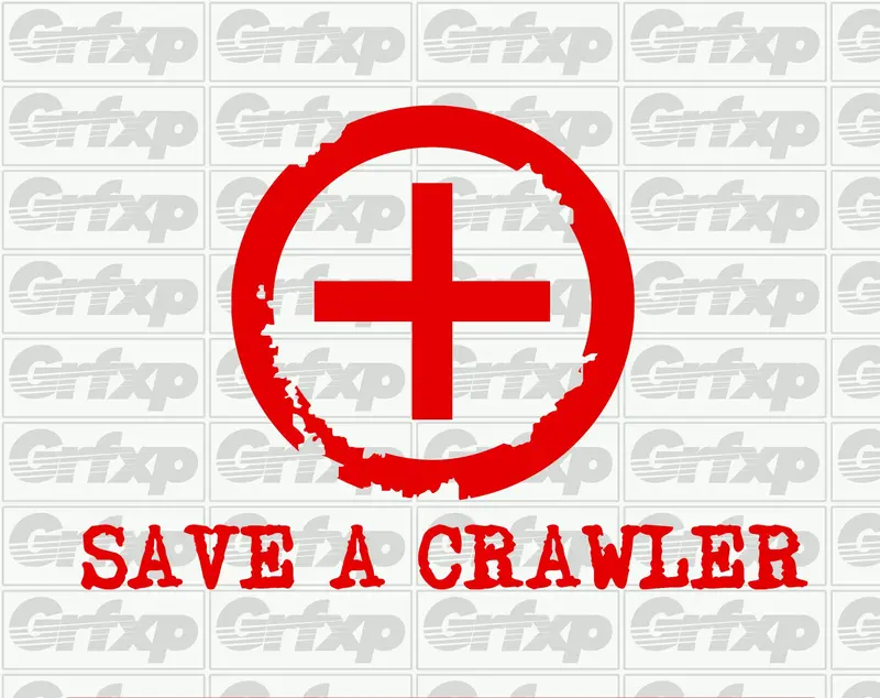 Save A Crawler Sticker 1
