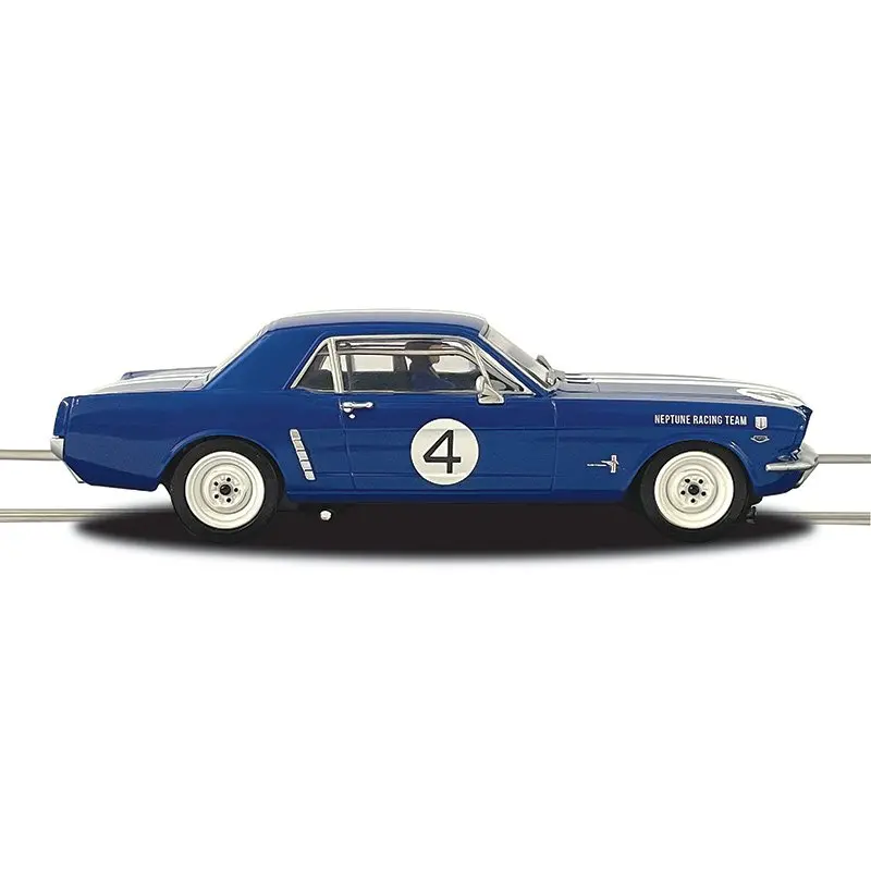 Scalextric 1:32 -- 1965 Norm Beechey Neptune Racing -- Ford Mustang C4458 1