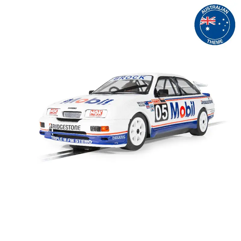 Scalextric 1:32 -- 1989 Bathurst Peter Brock -- #05 Ford Sierra Rs500 C4505 1
