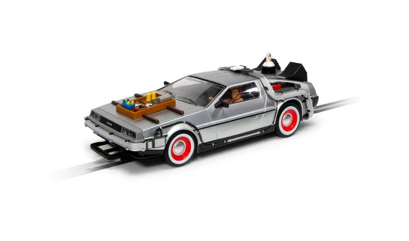 Scalextric 1:32 -- Back To The Future 3 Time Machine -- Delorean Dmc-12 C4307 1