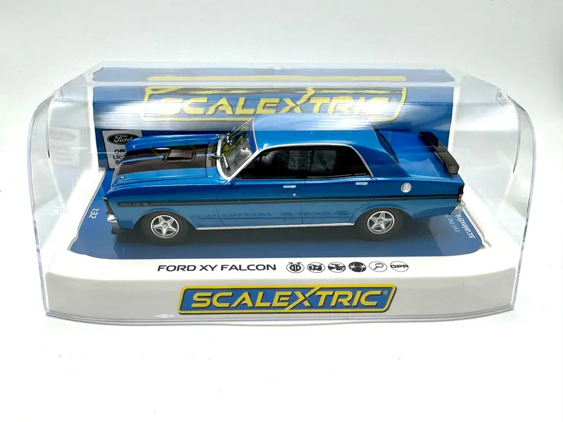 Scalextric 1:32 -- Ford Xy Falcon Gtho Phase 3 -- Electric Blue C4171 1