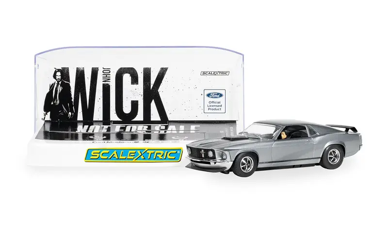 Scalextric 1:32 -- John Wick -- Ford Mustang Boss 429 C4497 1