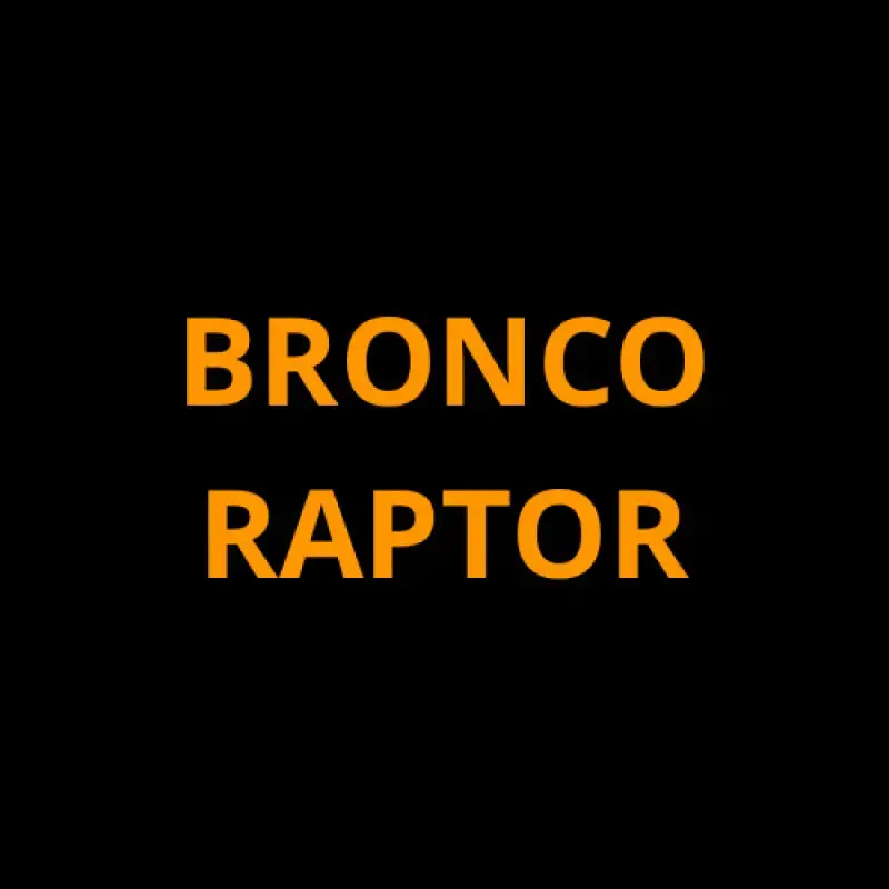 Screen Protech Kit For Ford Bronco Raptor 1