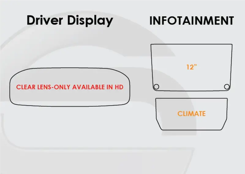 Screen Protech Kit For Jeep Grand Wagoneer 11