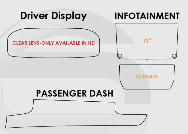 Screen Protech Kit For Jeep Grand Wagoneer 6