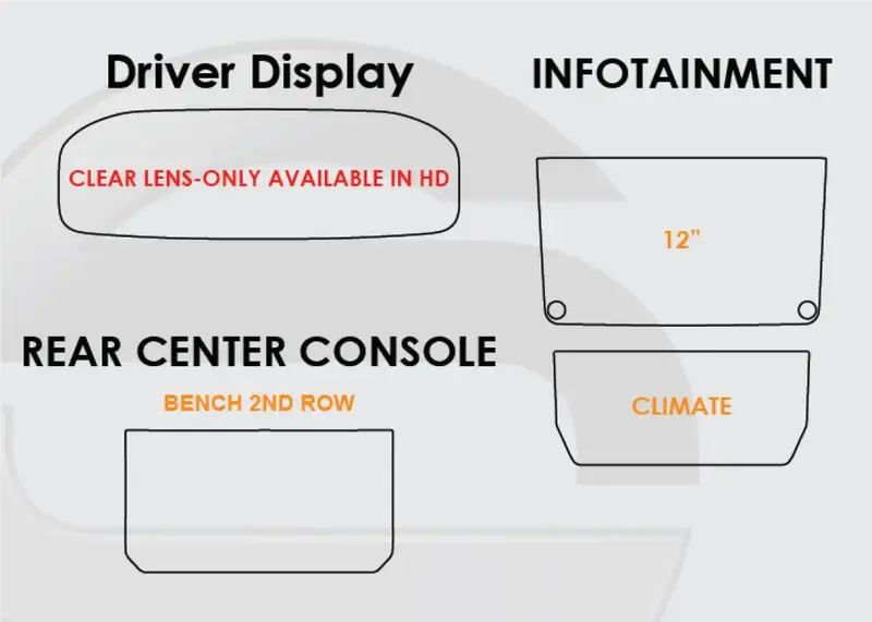 Screen Protech Kit For Jeep Grand Wagoneer 9