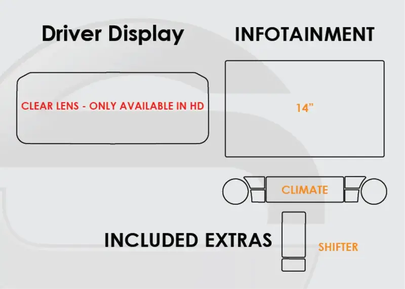 Screen Protech Kit For Toyota Tacoma 2