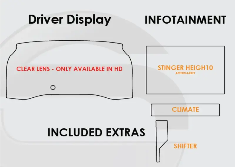 Screen Protech Kit For Toyota Tacoma 7