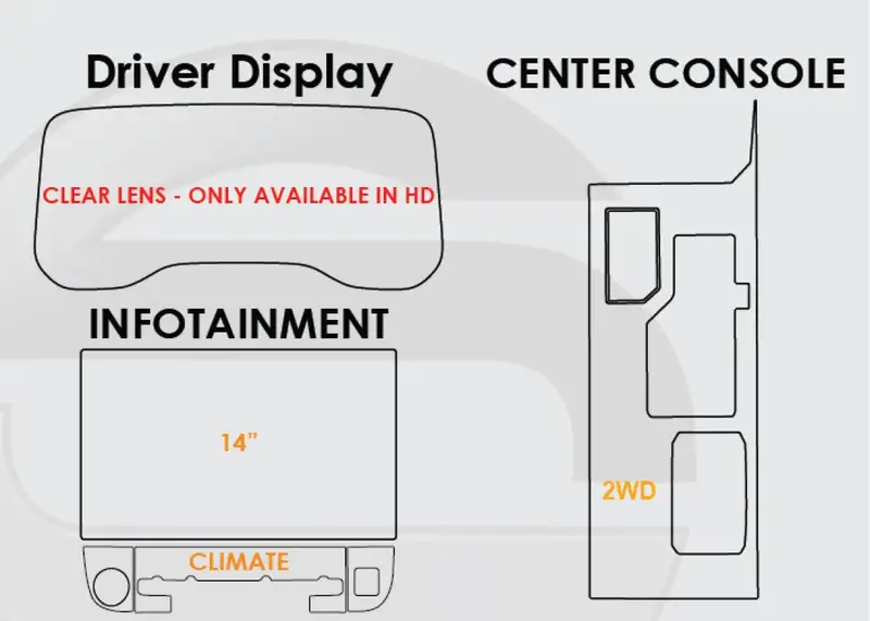 Screen Protech Kit For Toyota Tundra 3