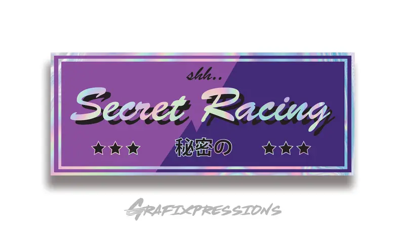 Secret Racing Printed Slap 1