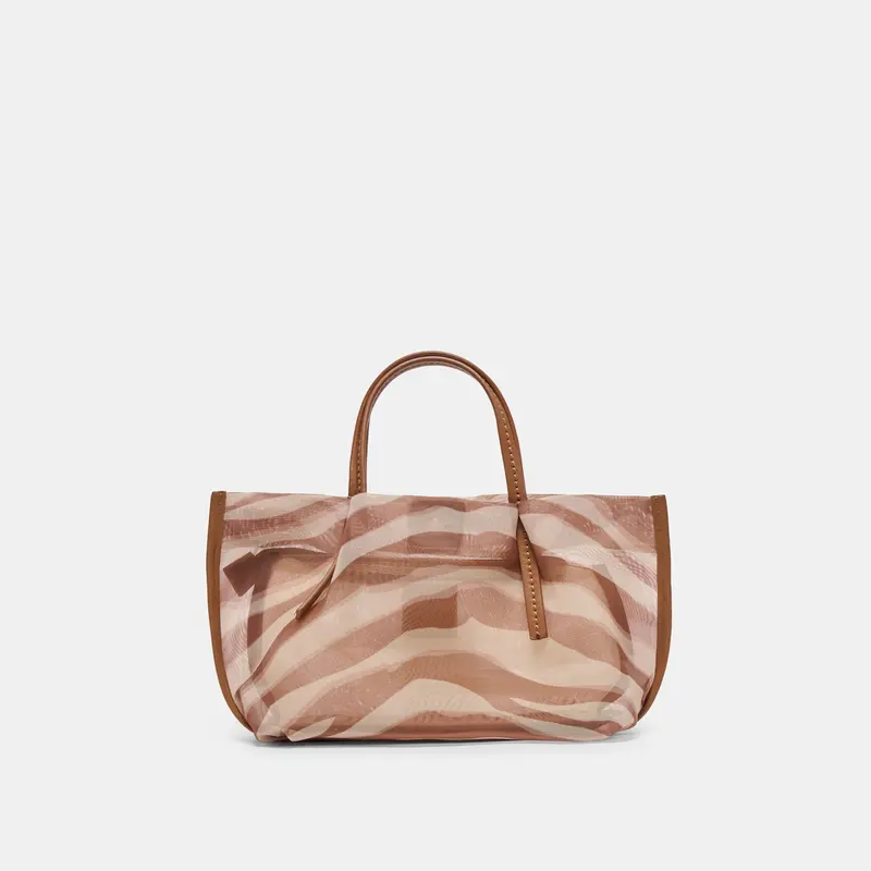 Selene Handbag Zebra Mesh 1