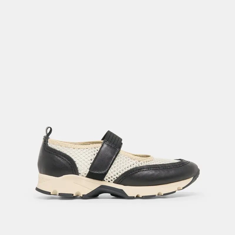 Seline Sneakers White Black Mesh 1