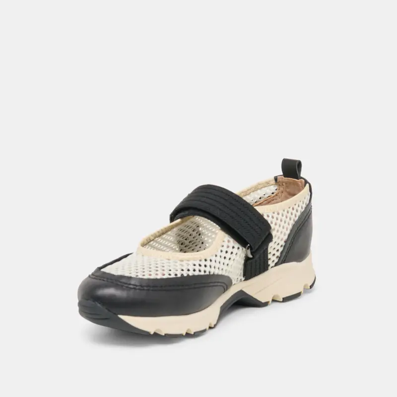 Seline Sneakers White Black Mesh 6