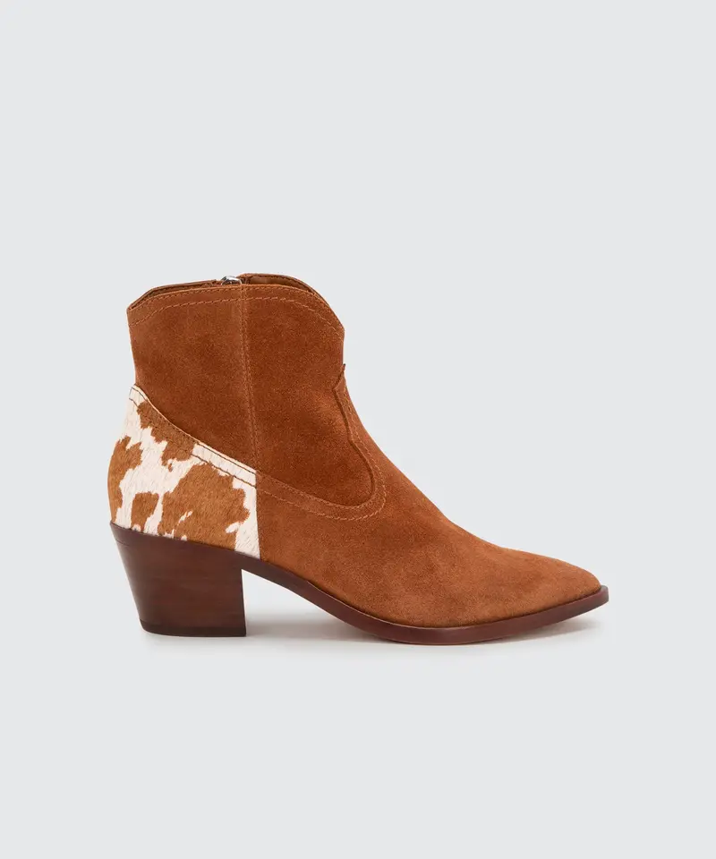 Senica Booties Brown - Re:Vita 1
