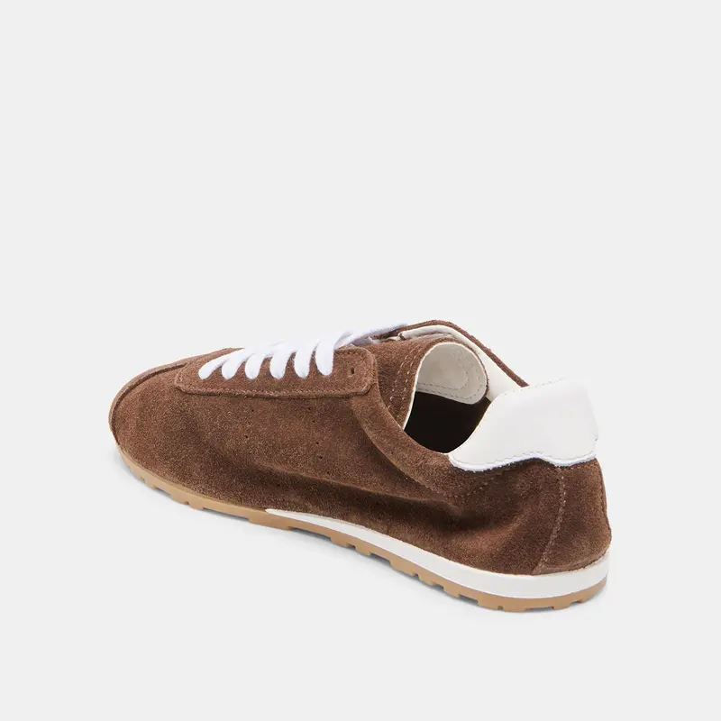Serina Sneakers Dk Brown Suede 11
