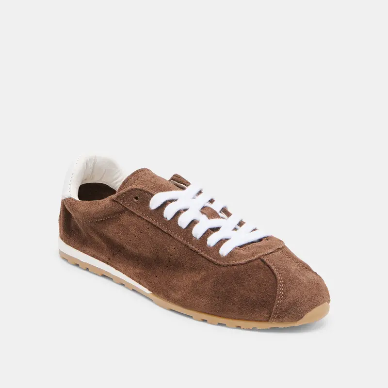 Serina Sneakers Dk Brown Suede 3