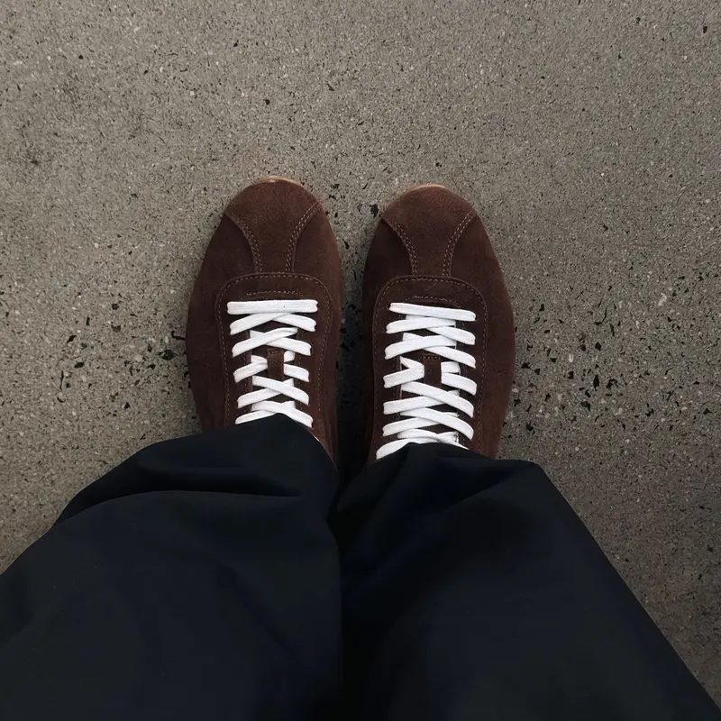 Serina Sneakers Dk Brown Suede 6