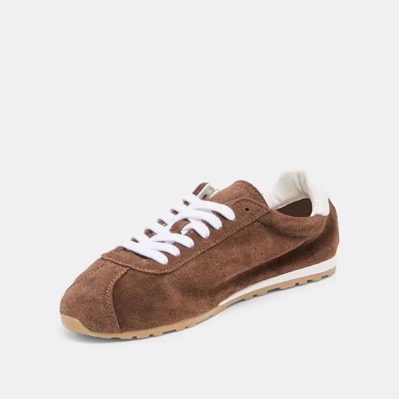 Serina Sneakers Dk Brown Suede 9