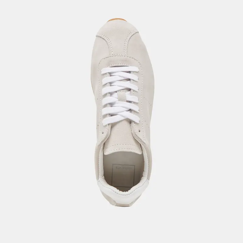 Serina Sneakers Ivory Suede 12