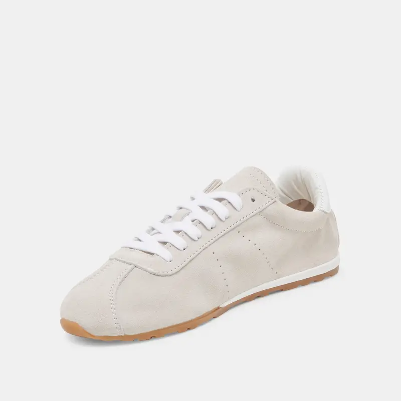 Serina Sneakers Ivory Suede 7