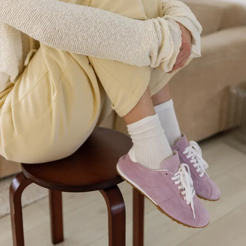 Serina Sneakers Lavender Suede 3