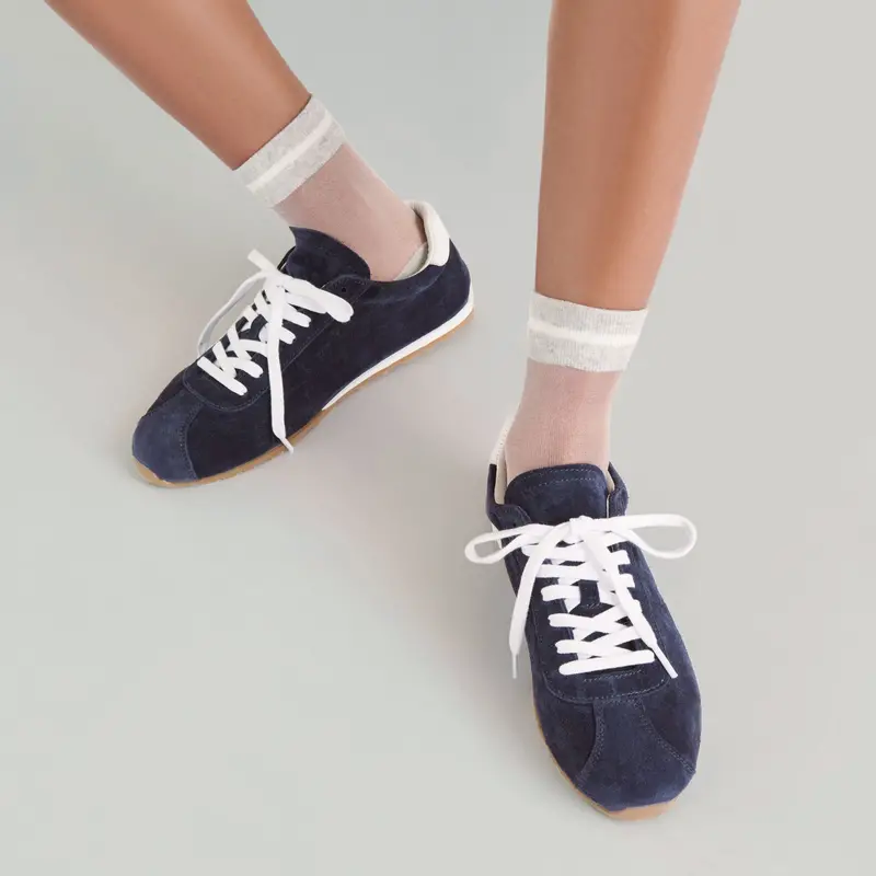 Serina Sneakers Navy Suede 10