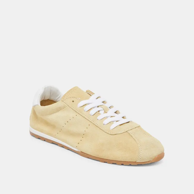 Serina Sneakers Yellow Suede 2