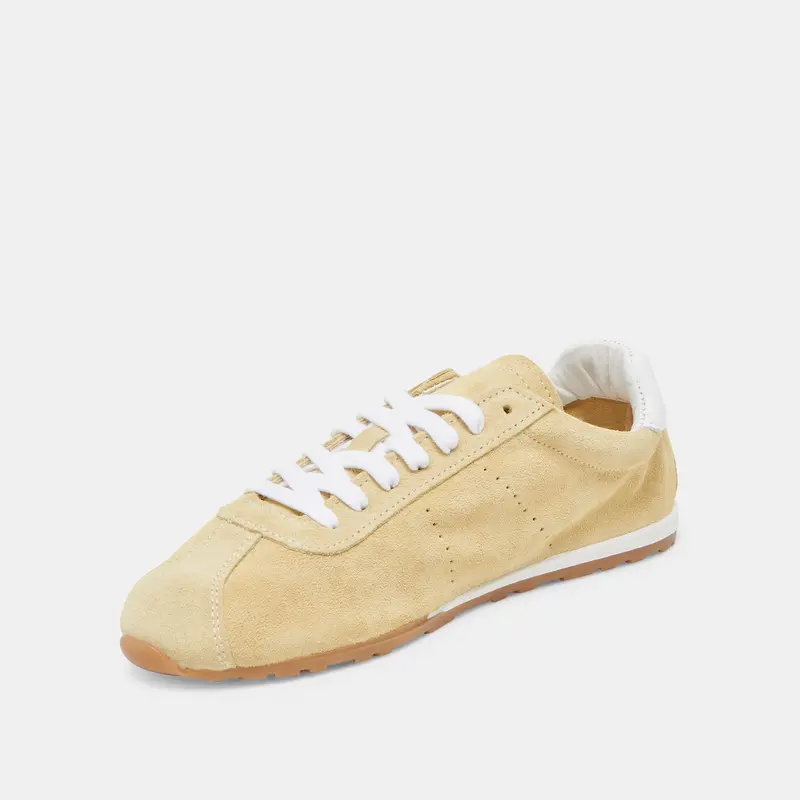 Serina Sneakers Yellow Suede 4