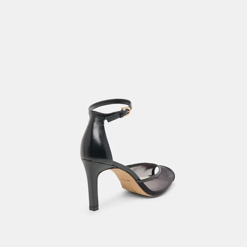 Serlo Mesh Heels Onyx Mesh 4