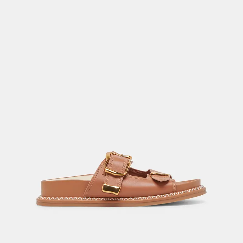 Sevana Sandals Saddle Leather 1