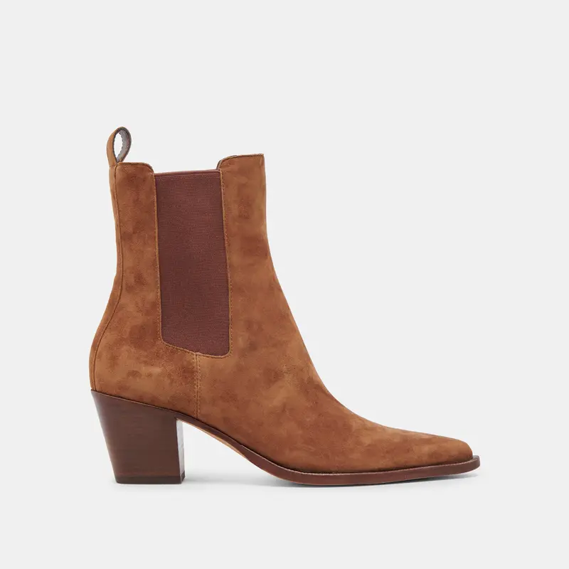 Shadie H2o Booties Brown Suede 1