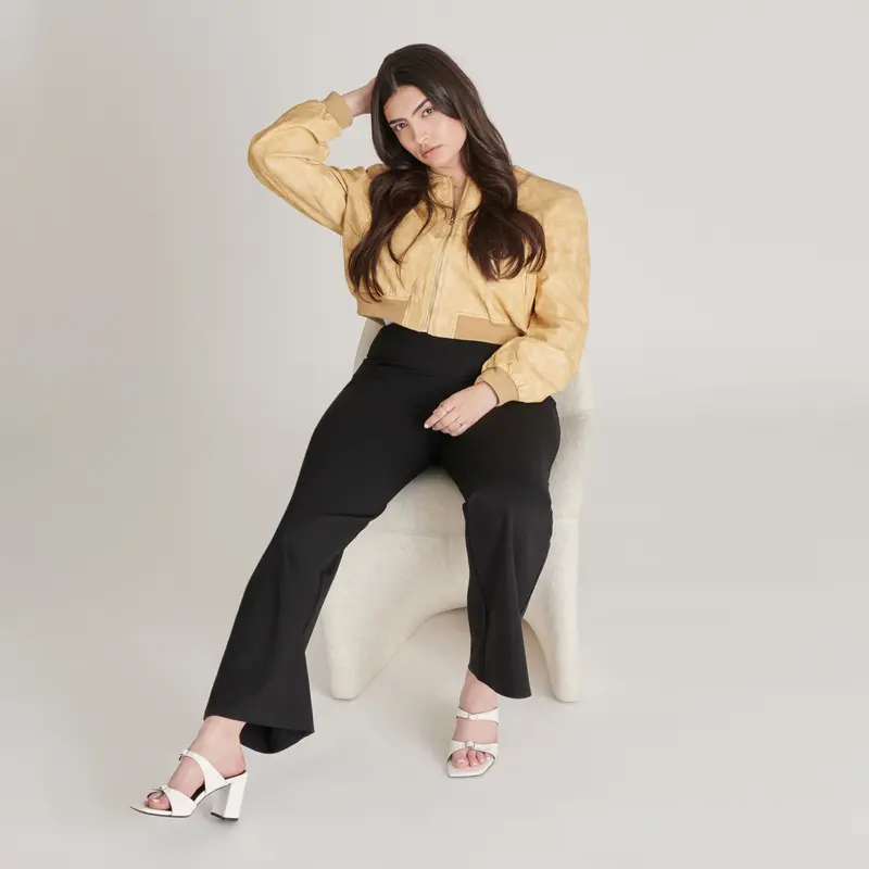Shane Heels Off White Crinkle Patent 2