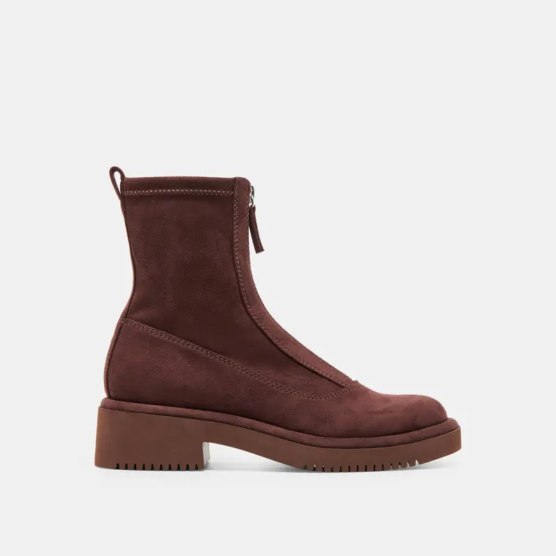 Shante Boots Mahogany Stella Suede 1