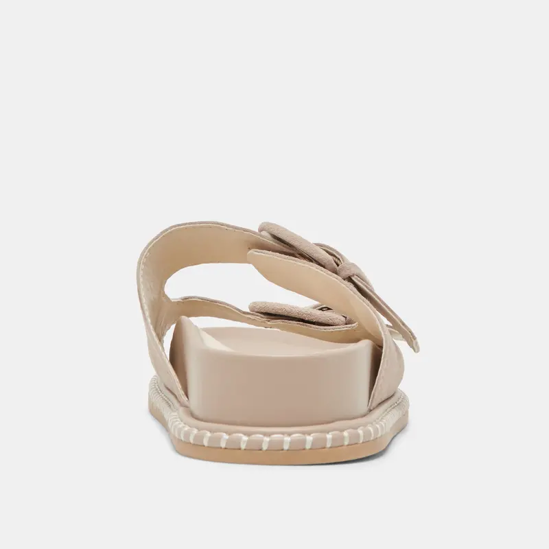 Shauny Sandals Dk Taupe Suede 11