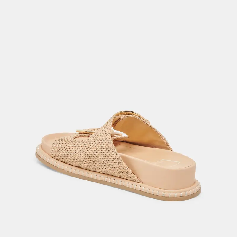 Shauny Sandals Natural Raffia 5
