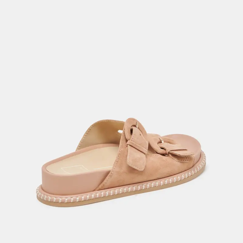 Shauny Sandals Toffee Suede 5