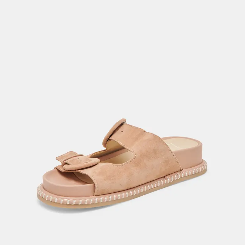 Shauny Sandals Toffee Suede 6