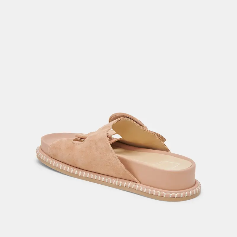 Shauny Sandals Toffee Suede 7