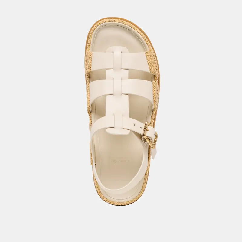 Shenna Sandals Bone Leather 12