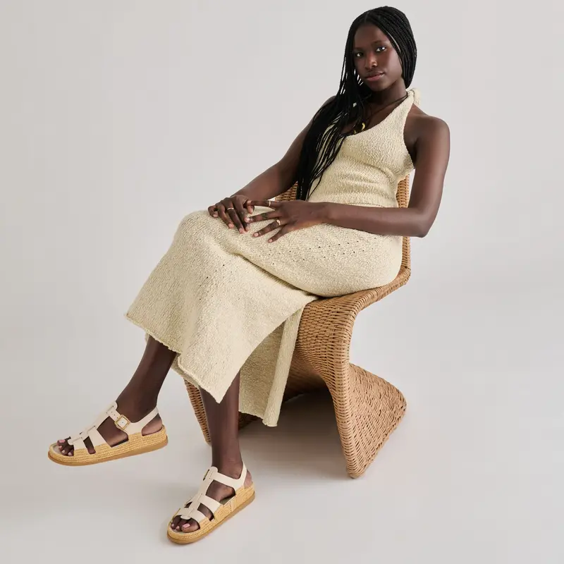 Shenna Sandals Bone Leather 4