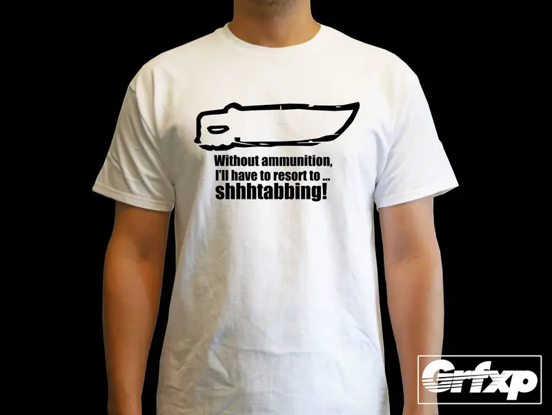 Shhhtabbing! T-Shirt 1
