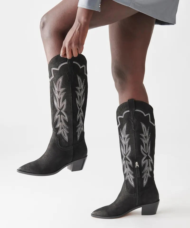 Shiren Boots Black Nubuck - Re:Vita 2