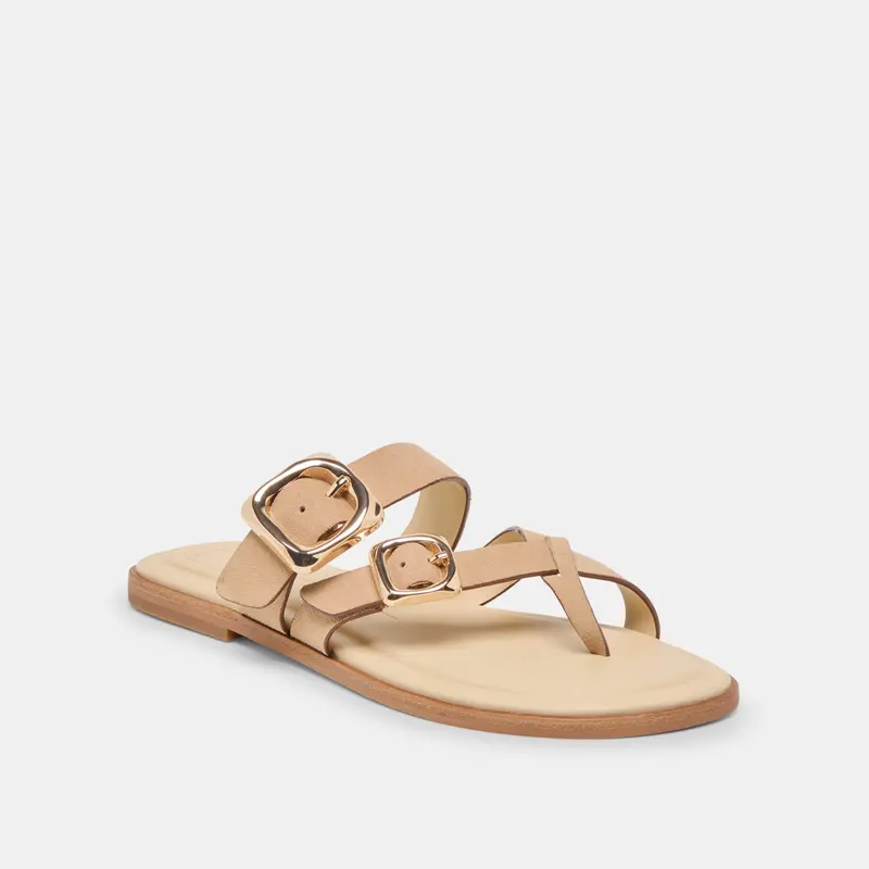 Shore Sandals Camel Suede 2