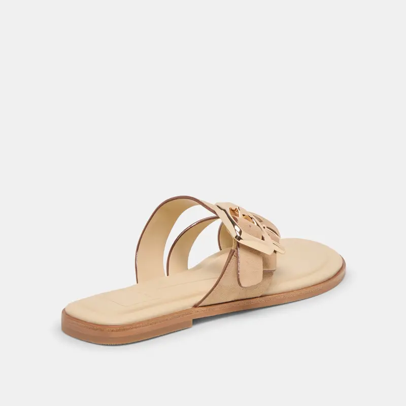 Shore Sandals Camel Suede 3