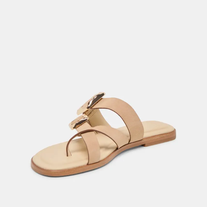 Shore Sandals Camel Suede 4