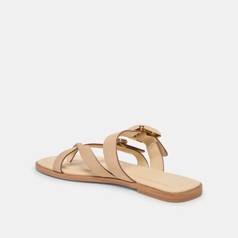 Shore Sandals Camel Suede 5