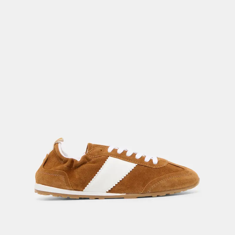 Shyla Sneakers Cognac Suede 1