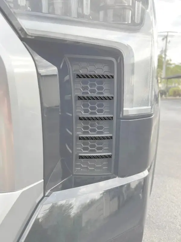 Side Air Intake Line Accent Trim Fits 2022-2026 Toyota Tundra 1