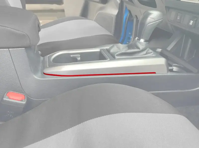 Side Center Console Line Inserts Fits 2016-2023 Toyota Tacoma 1