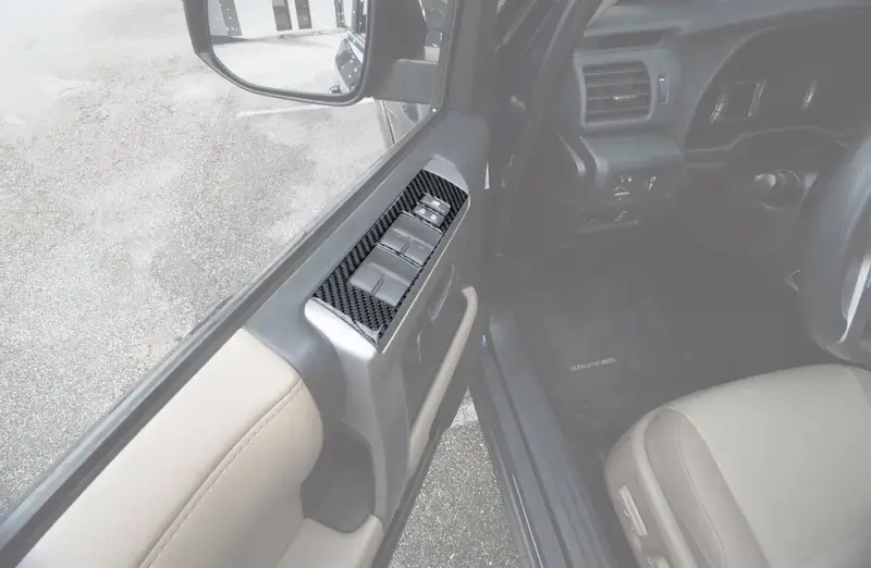 Side Door Control Accent Trim Fits 2014-2024 Toyota 4Runner 1